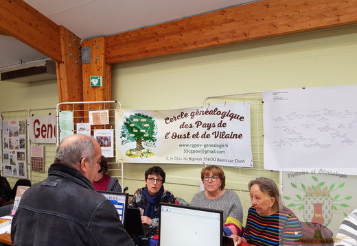 Cercle Généalogique des Pays d'Oust et de Vilaine