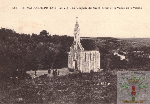Chapelle Notre-Dame de Montserrat et vallée de la Vilaine